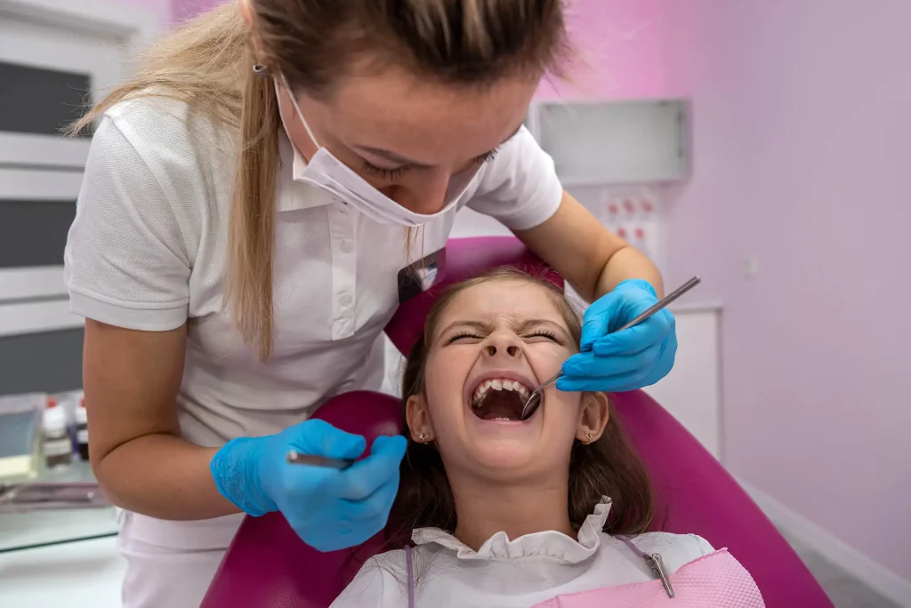 Oral Surgeon Calming a Child Before Kapolei Oral Surgery