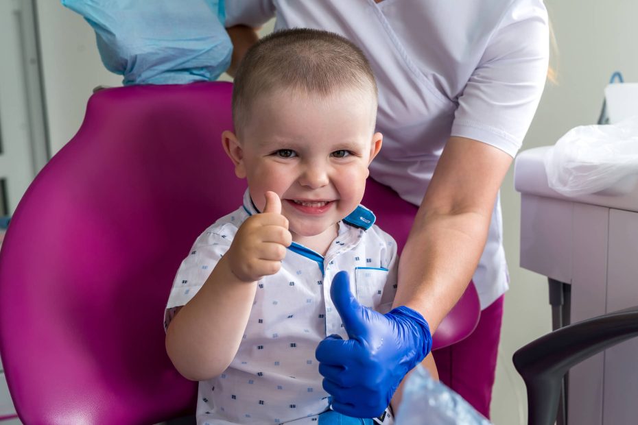 Happy Kid After Visiting Pediatric Dentist in Honolulu